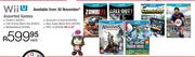 Wii U Assorted Games-Each