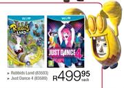 Wii U Assorted Games-Each
