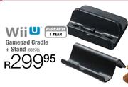 Wii U Game Pad Cradle + Stand(83278)