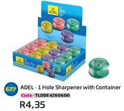 Adel 1 Hole Sharpener With Container TLDDE4260600