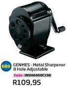 Genmes Metal Sharpener 8 Hole Adjustable INSHA008C198
