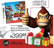 Nintendo DS Mario vs Donkey Kong Miniland Mayhem Game 