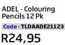 Adel-Colouring Pencils-12 Pk (TLDAADE21123)