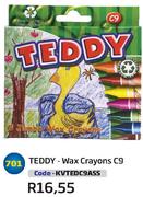 Teddy-Wax Crayons C9 KVTEDC9ASS