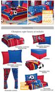 6 Piece Essential Duvet Set(D) Double