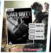 XBOX Call of Duty Black Ops II