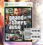 XBOX 360 Grand Theft Auto IV
