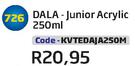 DALA-Junior Acrylic(KVTEDAJA250M)-250ml Each