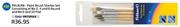 Pelikan-Paint Brush Starter Set Consisting Of No 2,4 And 6 Round And No 6 And 10 Flat(PK718163)-Each