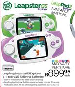 Leap Frog Leapster GS Explorer + 1 Year AVG Antivirus Software-Each