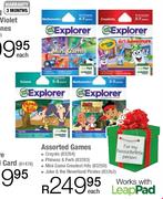 Games Crayola, Phineas & Ferb, Mini Game Greatest Hits & Jake & The Neverland Pirates-Each