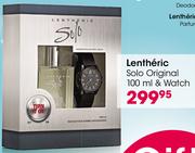 Lentheric Solo Original-100ml & Watch