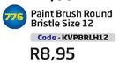 Paint Brush Round Bristle Size 12(KVPBRLH12)-Each
