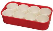 8 Pot Paint Tray(TLDASUN8131)-Each