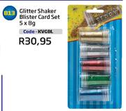 Gliter Shaker Blister Card Set(KVGBL)-5x8g Each