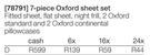 7-Piece Oxford Sheet Set-Double