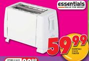 Essentials 2-Slice Toaster