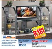 Astril 3-Piece Wall Unit