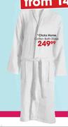 Clicks Home Cotton Bath Robe
