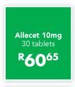 Allecet 10mg-30 Tabs