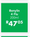 Benylin 4 Flu-200ml