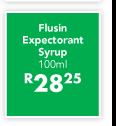 Flusin Expectorant Syrup-100ml