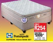 Sealy Supreme 152cm Base Set