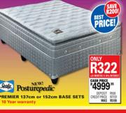 Sealy Premier 137cm Base Sets