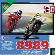 LG FHD 3D LED TV-47"(119cm)