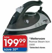 Mellerware Promax Steam Iron 23500-Each