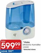 Vicks Ultrasonic Humidifier VH5200-Each