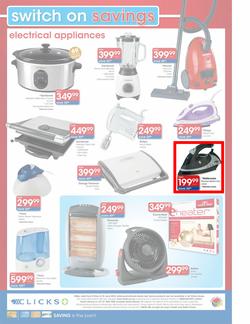 Clicks : Electrical Sale (8 May - 10 June) - Extended until 24 June, page 4