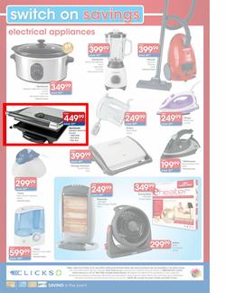 Clicks : Electrical Sale (8 May - 10 June) - Extended until 24 June, page 4