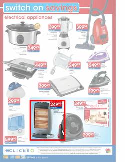 Clicks : Electrical Sale (8 May - 10 June) - Extended until 24 June, page 4