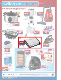 Clicks : Electrical Sale (8 May - 10 June) - Extended until 24 June, page 4