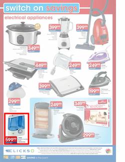 Clicks : Electrical Sale (8 May - 10 June) - Extended until 24 June, page 4