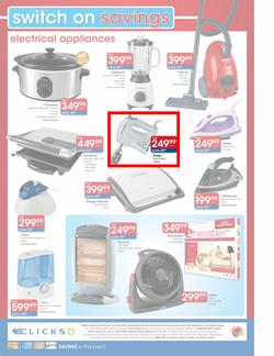 Clicks : Electrical Sale (8 May - 10 June) - Extended until 24 June, page 4