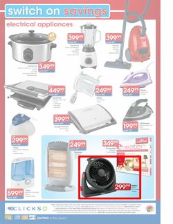 Clicks : Electrical Sale (8 May - 10 June) - Extended until 24 June, page 4