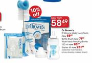 Dr.Brown's Wide Neck Feeding Bottle-120ml