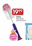 Clicks Baby Bottle And Teat Brush-Each
