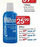Milton Sterillising Fluid-1Ltr Each