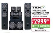 Tek THT5200 5.2CH Component Hi-Fi