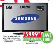 Samsung 109cm Plasma TV (43")