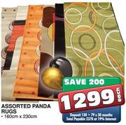 Assorted Panda Rugs-160cmx230cm