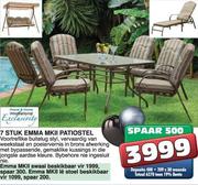 7 Stuk Emma MKII Patiostel