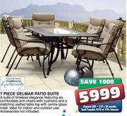 7 Piece Delmar Patio Suite