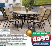 7 Piece Verona Patio Suite