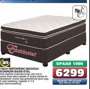 Serta 152cm Sertapedic Nouveau Koningin Basis Stel