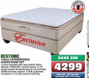 Restonic 152cm Carisbrooke Queen Base Set