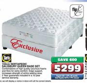 Serta 152cm Sertapedic Salisbury Queen Base Set